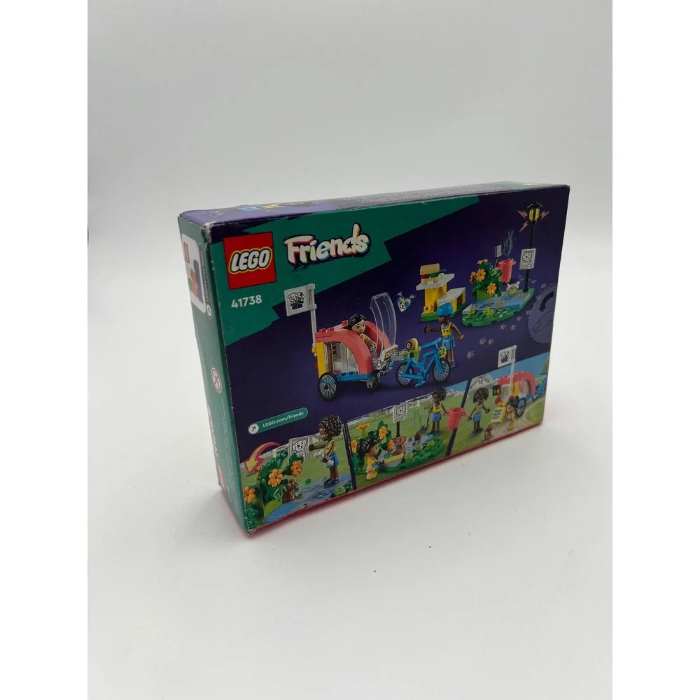 LEGO Friends Dog Rescue Bike 41738 Building Toy Set 125 Pieces Aliya Victoria